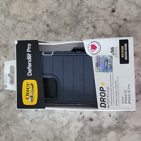 OtterBox Other - Otter box Defender Pro IPhone 12, IPhone 12 Pro, blue case , new open box